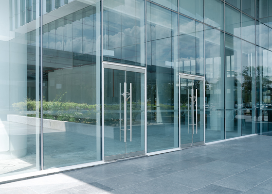 Close up view of the uninterruptable power system (UPS) at the clients facility